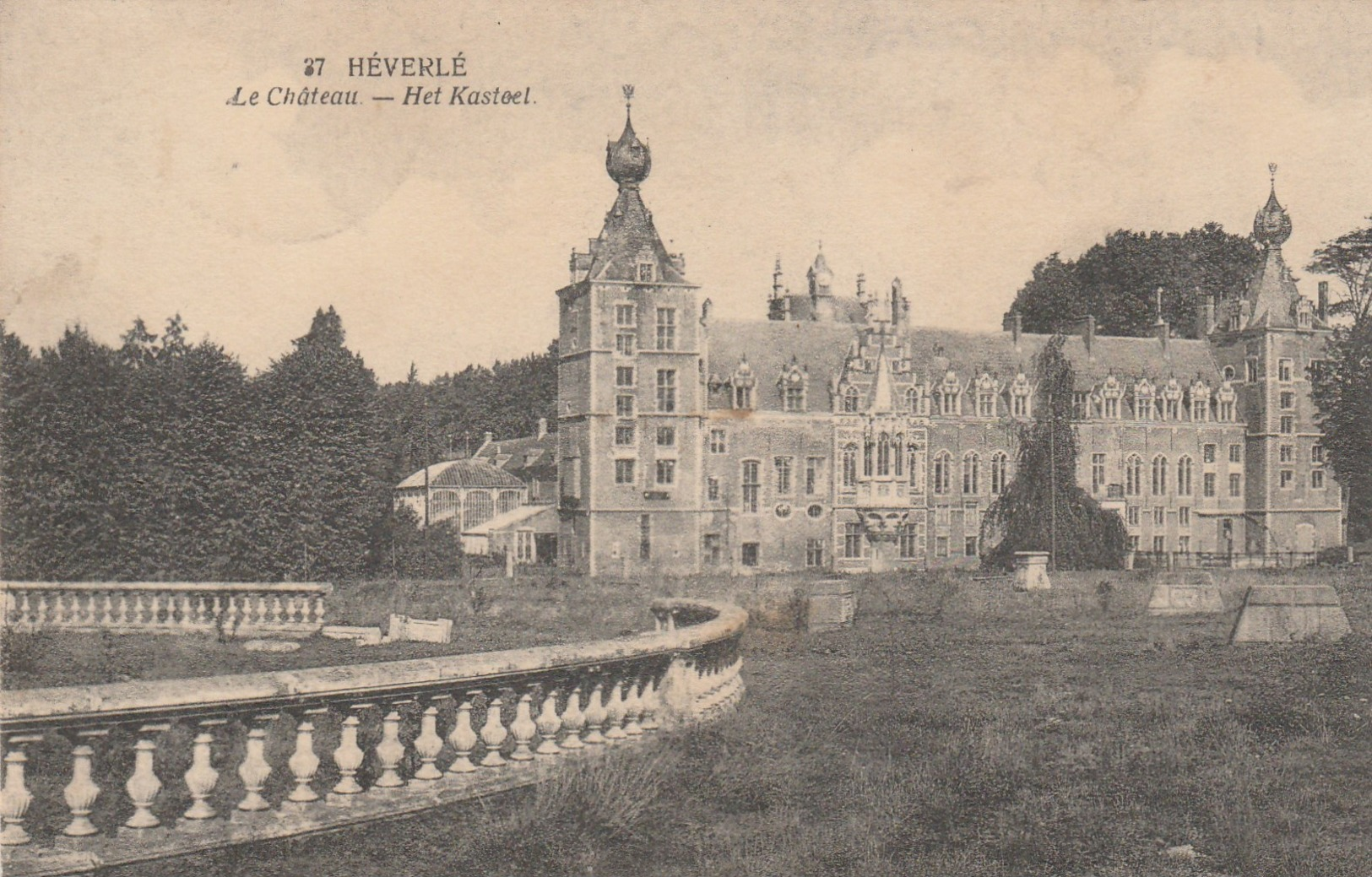 Heverlé ( Louvain , Leuven ) Le Chateau , Het Kasteel , Colorisée ,n° 27 - Leuven