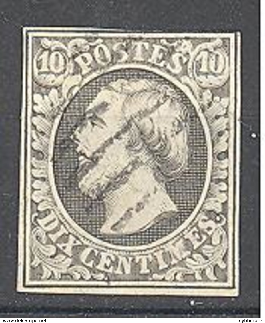 Luxembourg : Yvert N° 1°; Cote 90.00€; Beau - 1852 Guillaume III