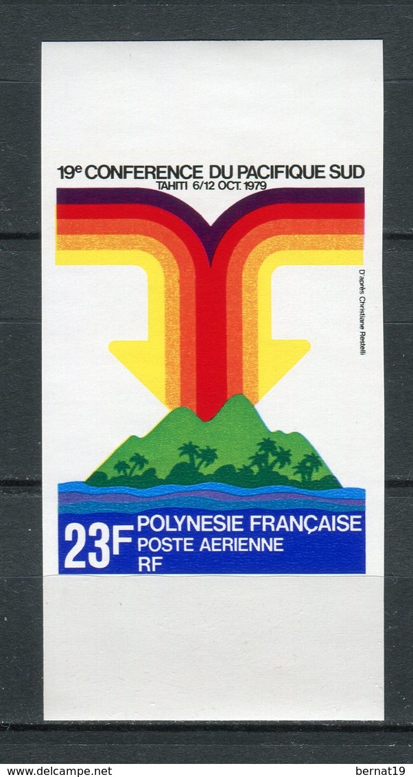 Polinesia Francesa 1979. Yvert A 147 Impreforated ** MNH. - Non Dentelés, épreuves & Variétés