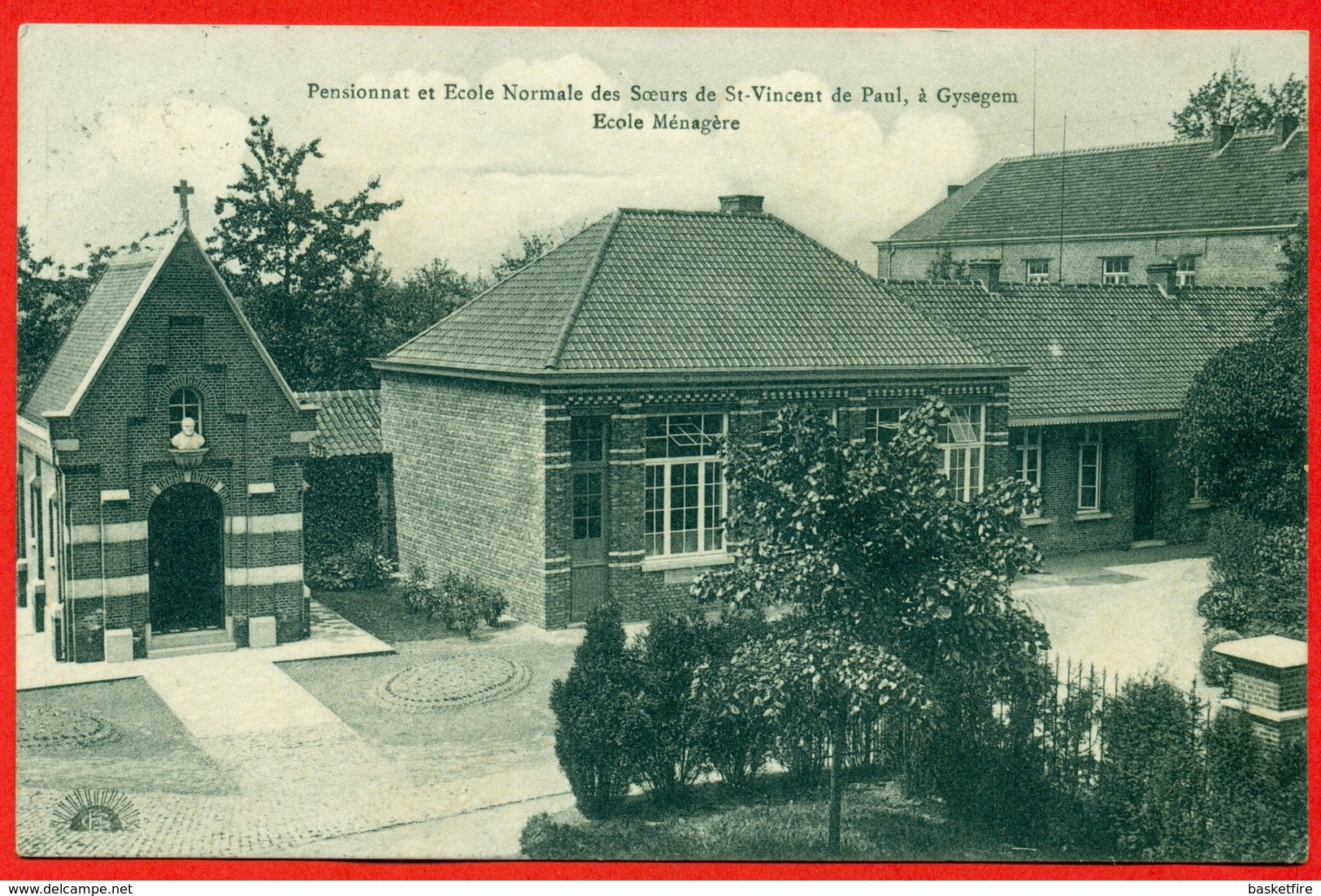 Gysegem (Gijzegem-Aalst): Pensionnat Et Ecole Normale Des Soeurs De St-Vincent De Paul - Ecole Ménagère - Aalst