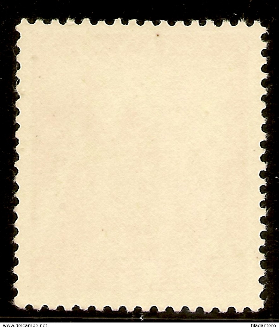 España Edifil 1024** Mnh  25 Céntimos Rojo   Castillo La Mota    1948/54  NL1453 - Nuevos