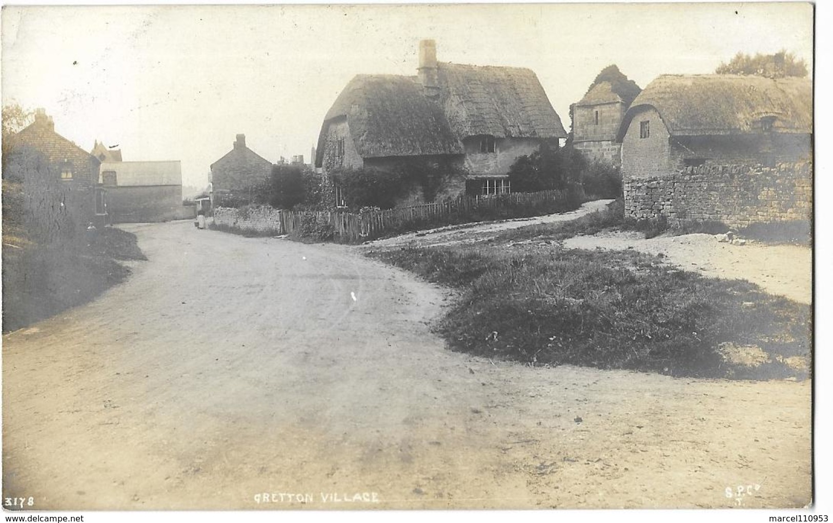 Gretton Village  1915 (real Foto) - Northamptonshire