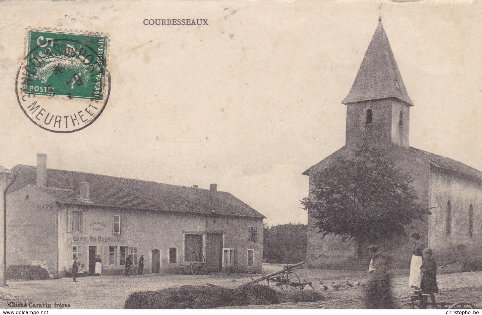 CPA Courbesseaux 54 (manque Le Dos) (pk60743) - Andere & Zonder Classificatie