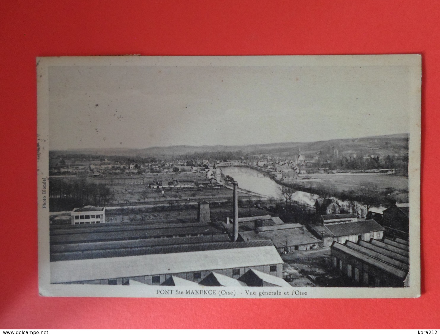 OISE   Pont Sainte Maxence   Vue Générale Et L'Oise - Pont Sainte Maxence