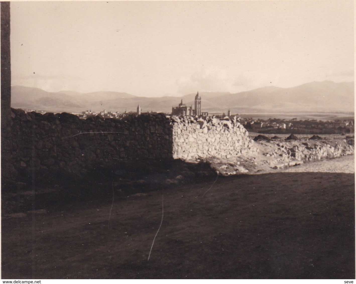 ZAMARRADALA SEGOVIA 1949 Photo Amateur Format Environ 7,5 X 5,5 Cm ESPAGNE - Lugares