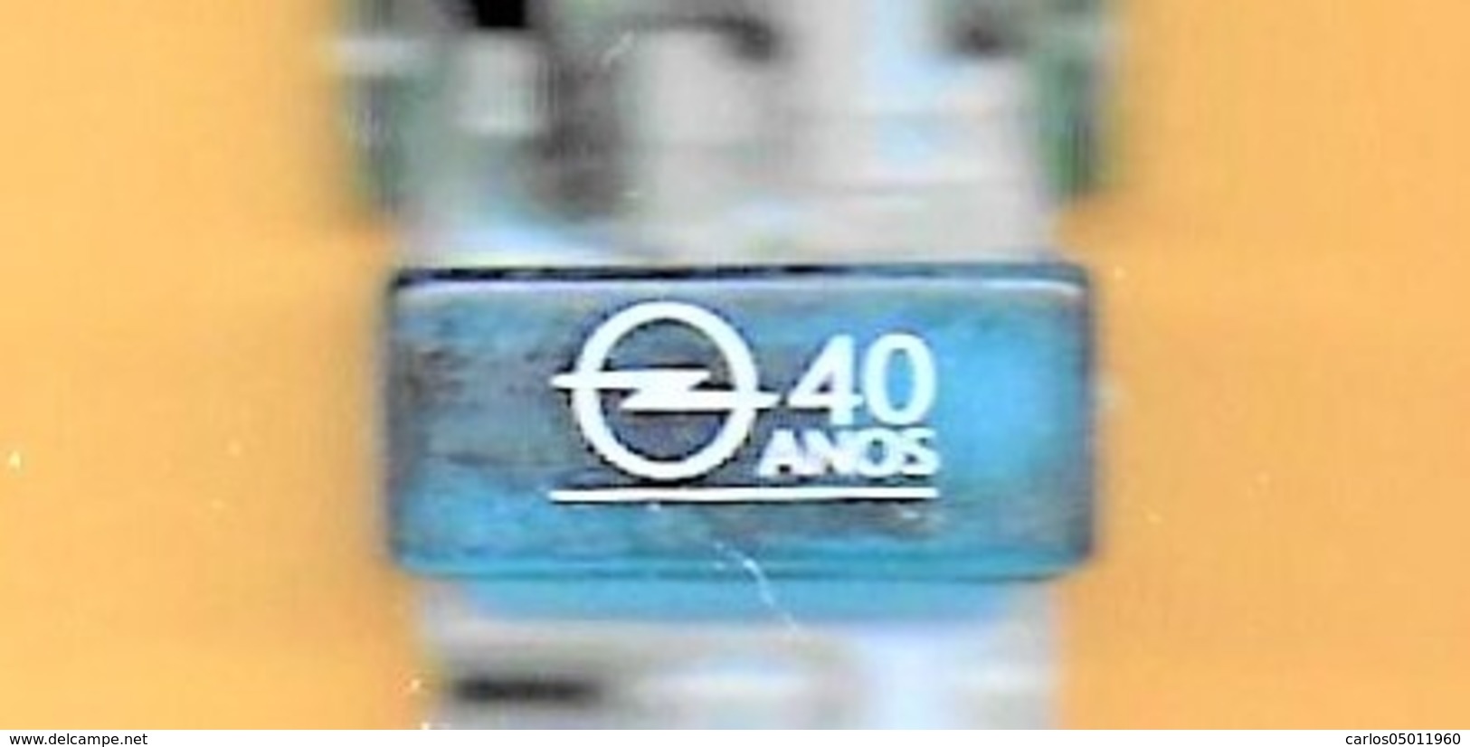 ADVERTISEMENT WATCHES - OPEL 40 ANOS / 01 (PORTUGAL) - Orologi Pubblicitari