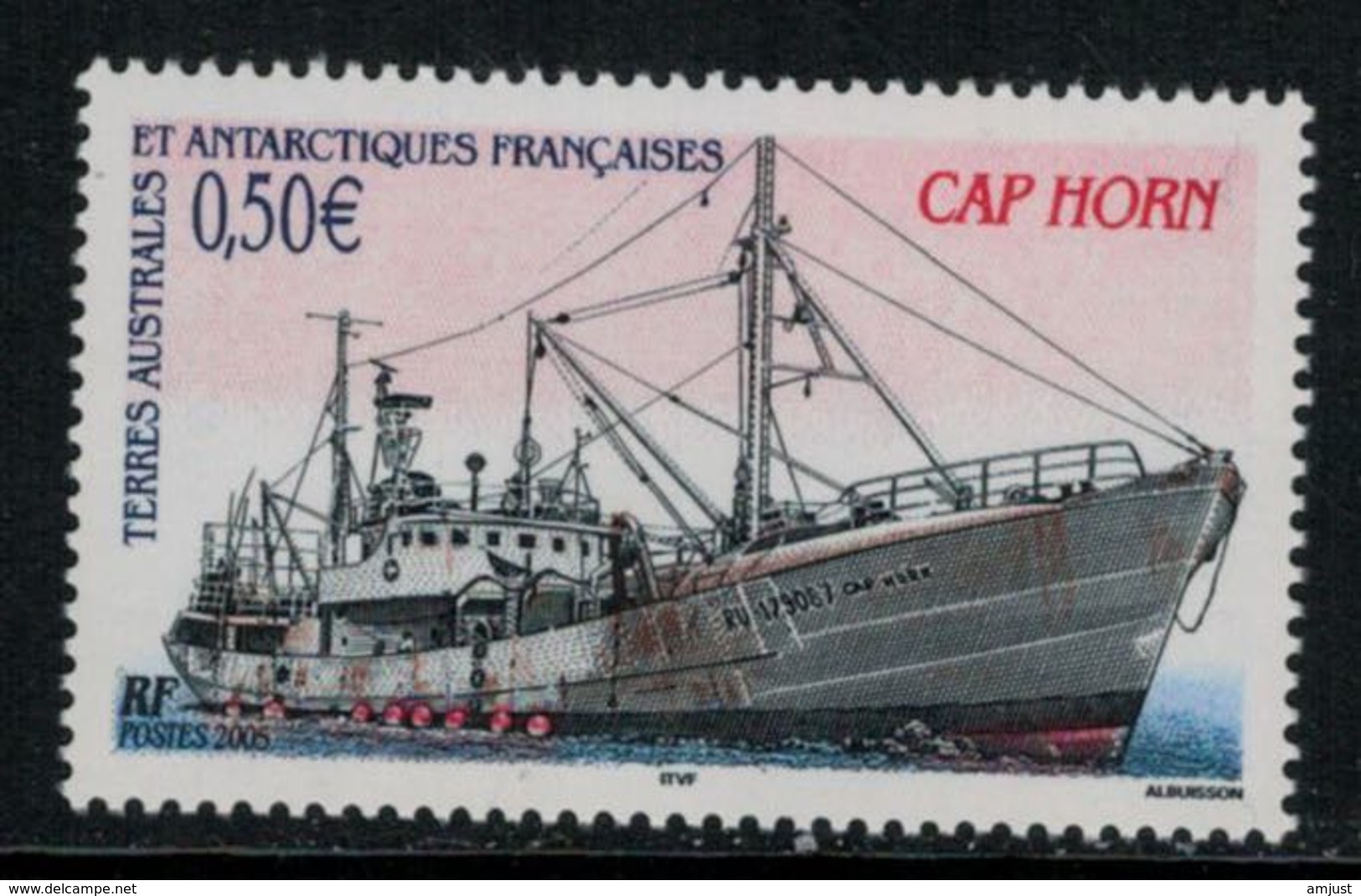 T.A.A.F. // 2005 //  No.407 Y&T Neuf** Bateau De Pêche "Le Cap Horn" - Unused Stamps