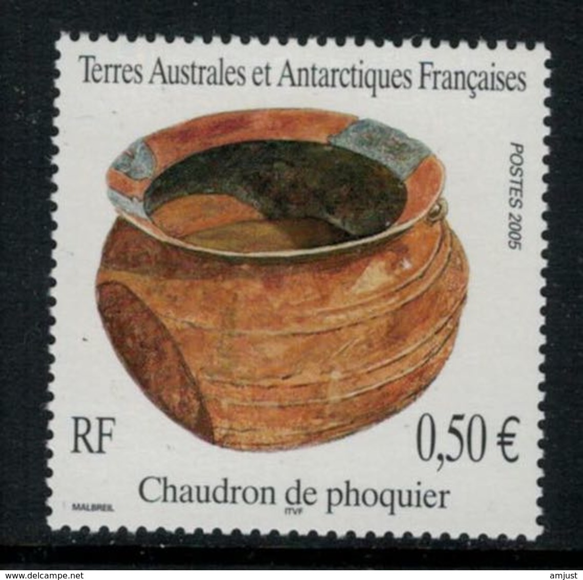 T.A.A.F. // 2005 //  No.409 Y&T Neuf** Chaudron De Phoquier - Unused Stamps