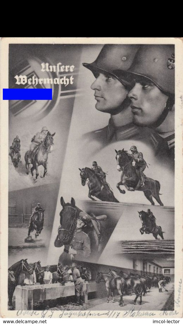 (art 3000) Unsere Wehrmacht Propaganda Swastika Karte + Feldpost Sst - Briefe U. Dokumente