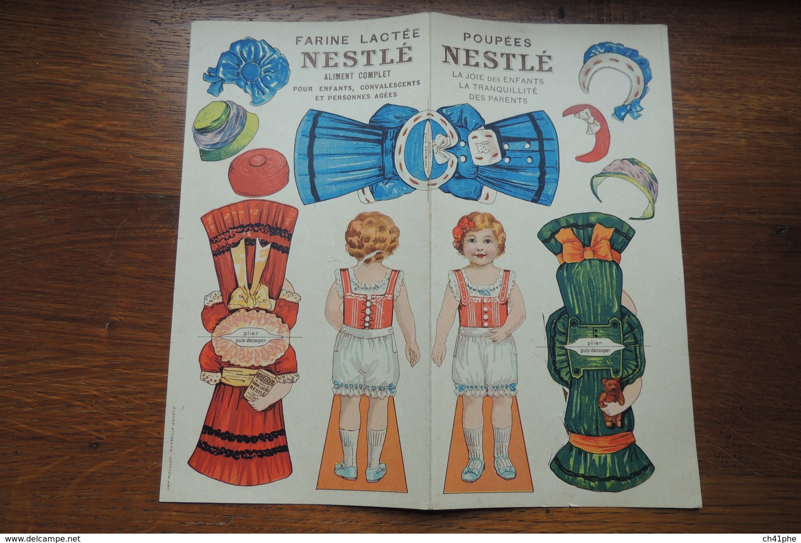 POUPEE NESTLE FARINE LACTEE - Other & Unclassified