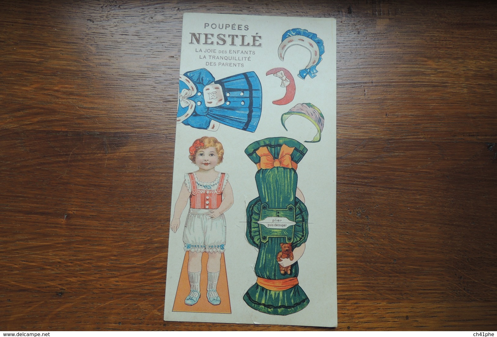 POUPEE NESTLE FARINE LACTEE - Other & Unclassified