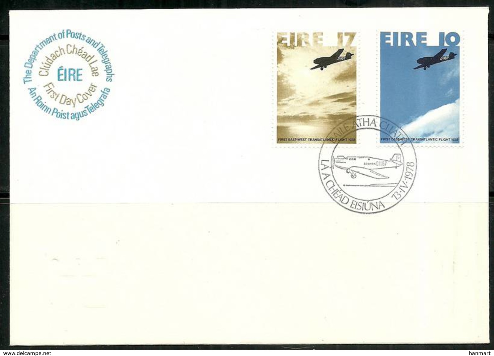 Ireland 1978 Mi 374-375 FDC ( FDC ZE3 IRL374-375 ) - Sonstige & Ohne Zuordnung