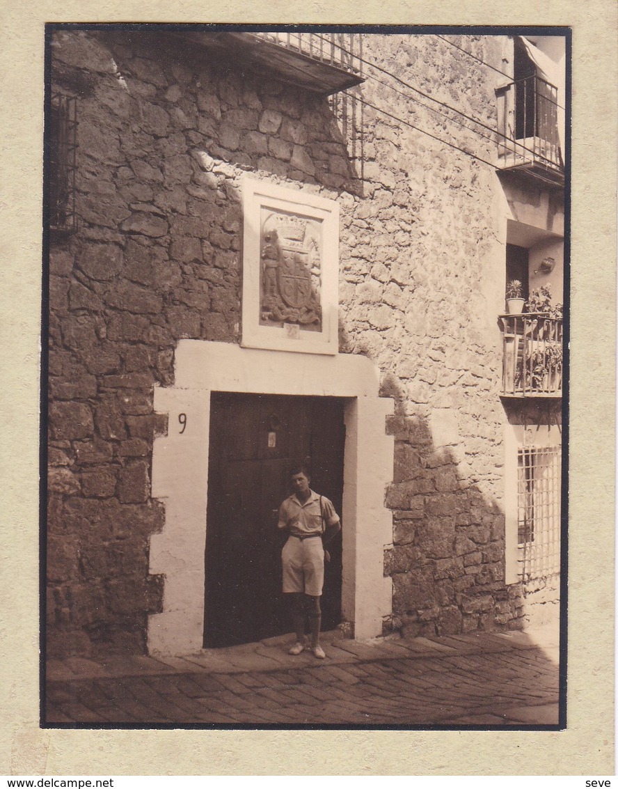 ALbARRACIN  ESPAGNE 1930 Photo Amateur Format Environ 7,5 X 5,5 Cm - Lugares