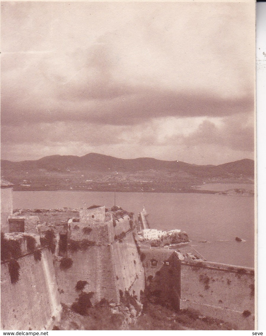IVIZA IBIZA  ESPAGNE 1930 Photo Amateur Format Environ 7,5 X 5,5 Cm - Lugares