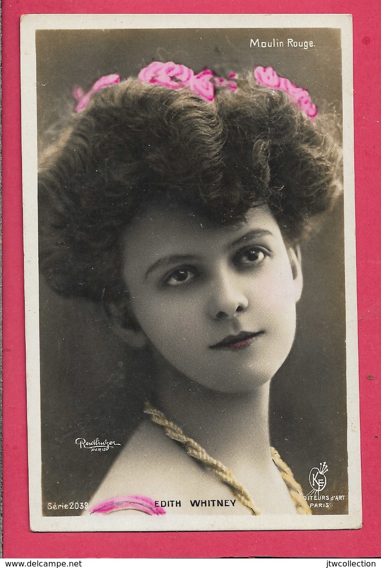 Edith Whitney - Piccolo Formato - Non Viaggiata - Entertainers