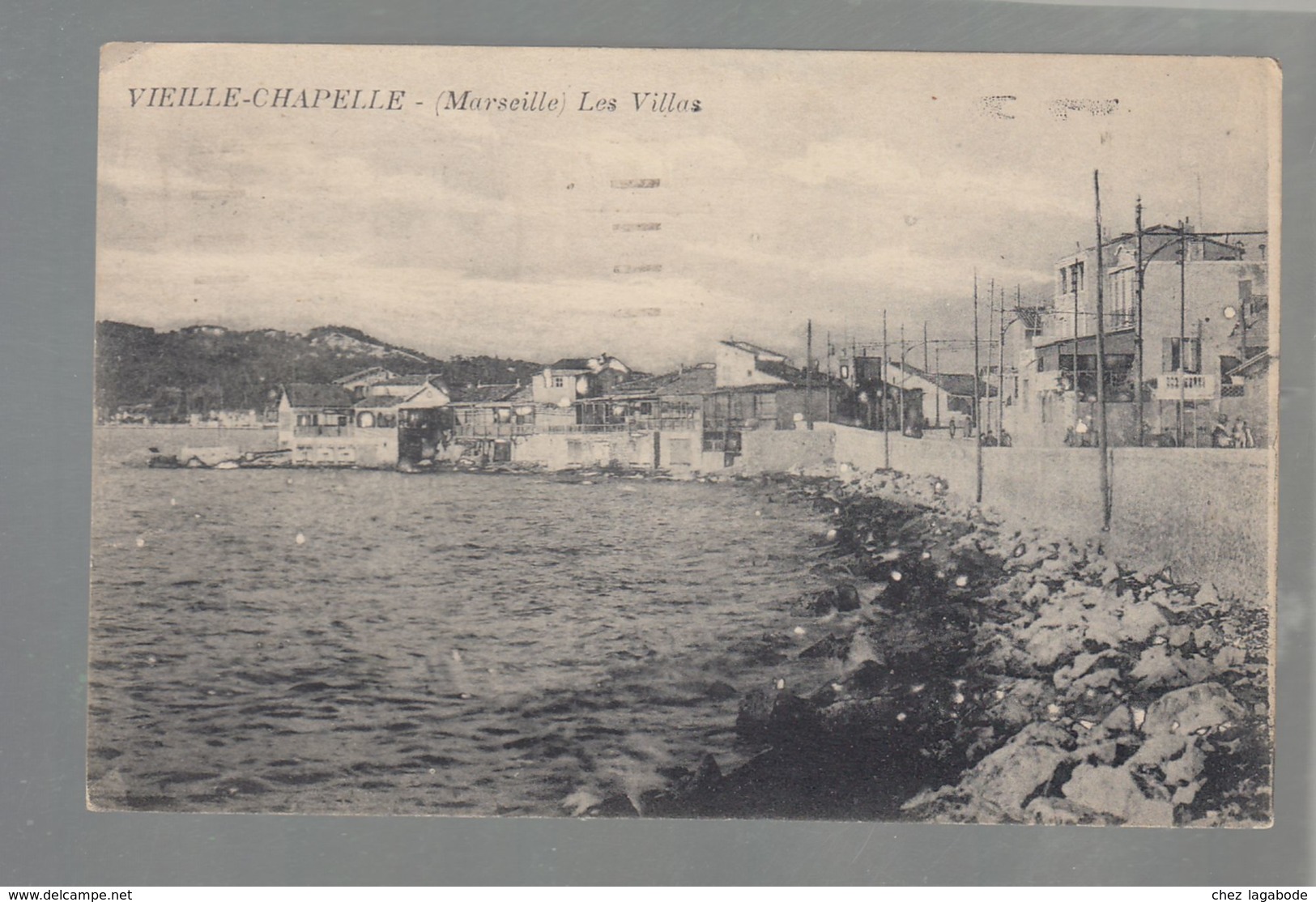 CP (13) Marseille - Veille-Chapelle  - Les Villas - Castellane, Prado, Menpenti, Rouet
