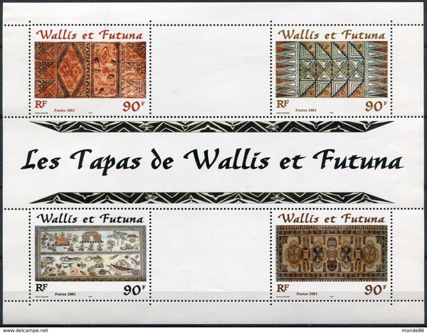 WALLIS & FUTUNA - Année Complète 2001 **  - BF Inclus - Años Completos