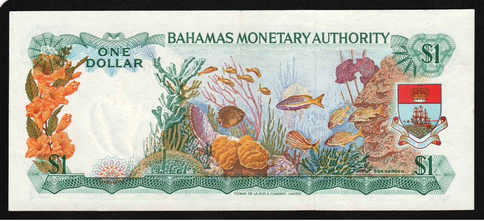 Bahamas 1 Dollar 1968 (XF) P-27 - Bahamas