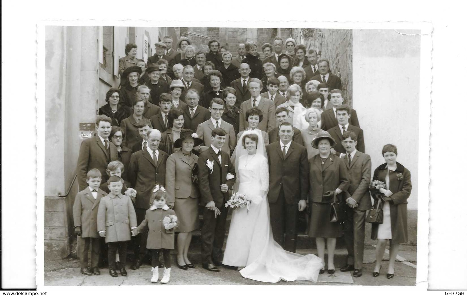 PHOTOGRAPHIE MARIAGE (-douarnenez -1967) - Anonymous Persons