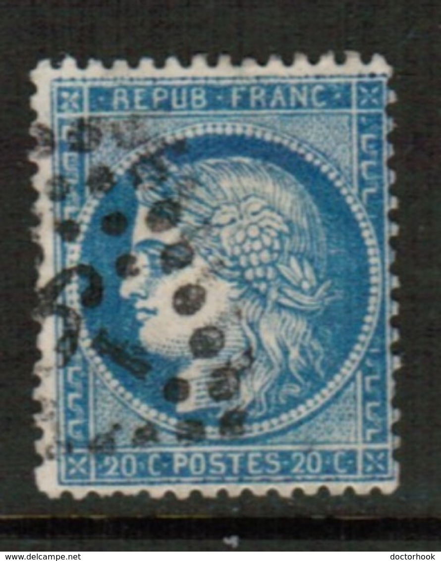 FRANCE  Scott # 57 F-VF USED  (Stamp Scan # 514) - 1871-1875 Ceres