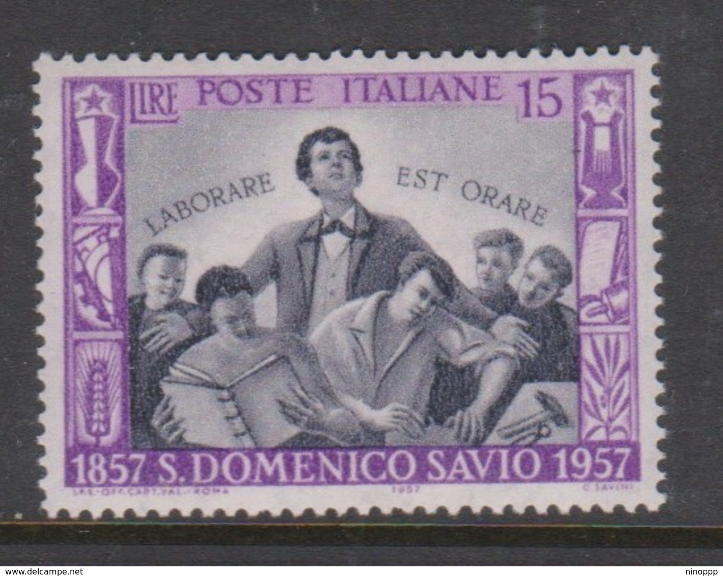 Italy Republic S 822 1957 San Domenico Savio,mint Never  Hinged - 1946-60: Mint/hinged