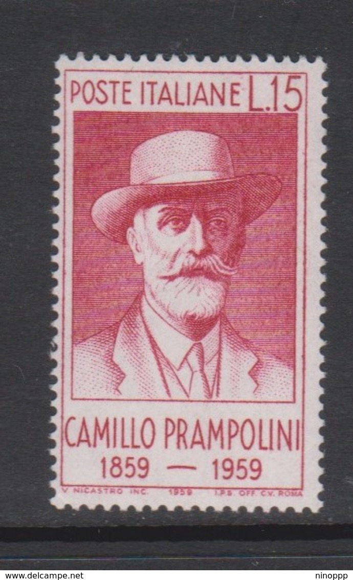 Italy Republic S 860 1959 Birth Centenary Of Camillo Prampolini,mint Never  Hinged - 1946-60: Mint/hinged