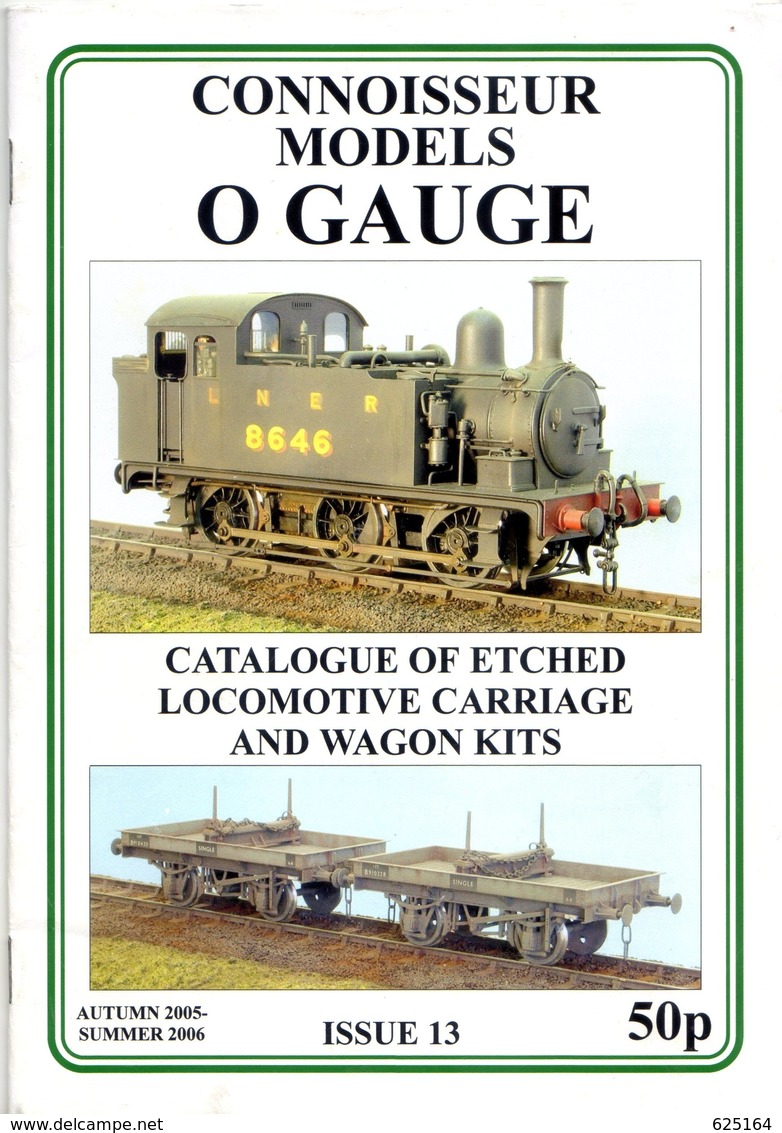 Catalogue CONNOISSEUR Models 2005-06 Models Kits O Gauge - Engels