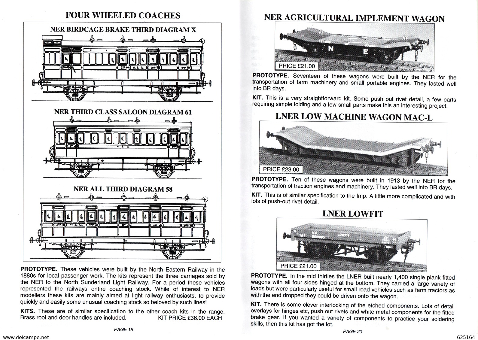 Catalogue CONNOISSEUR Models 2005-06 Models Kits O Gauge - Engels