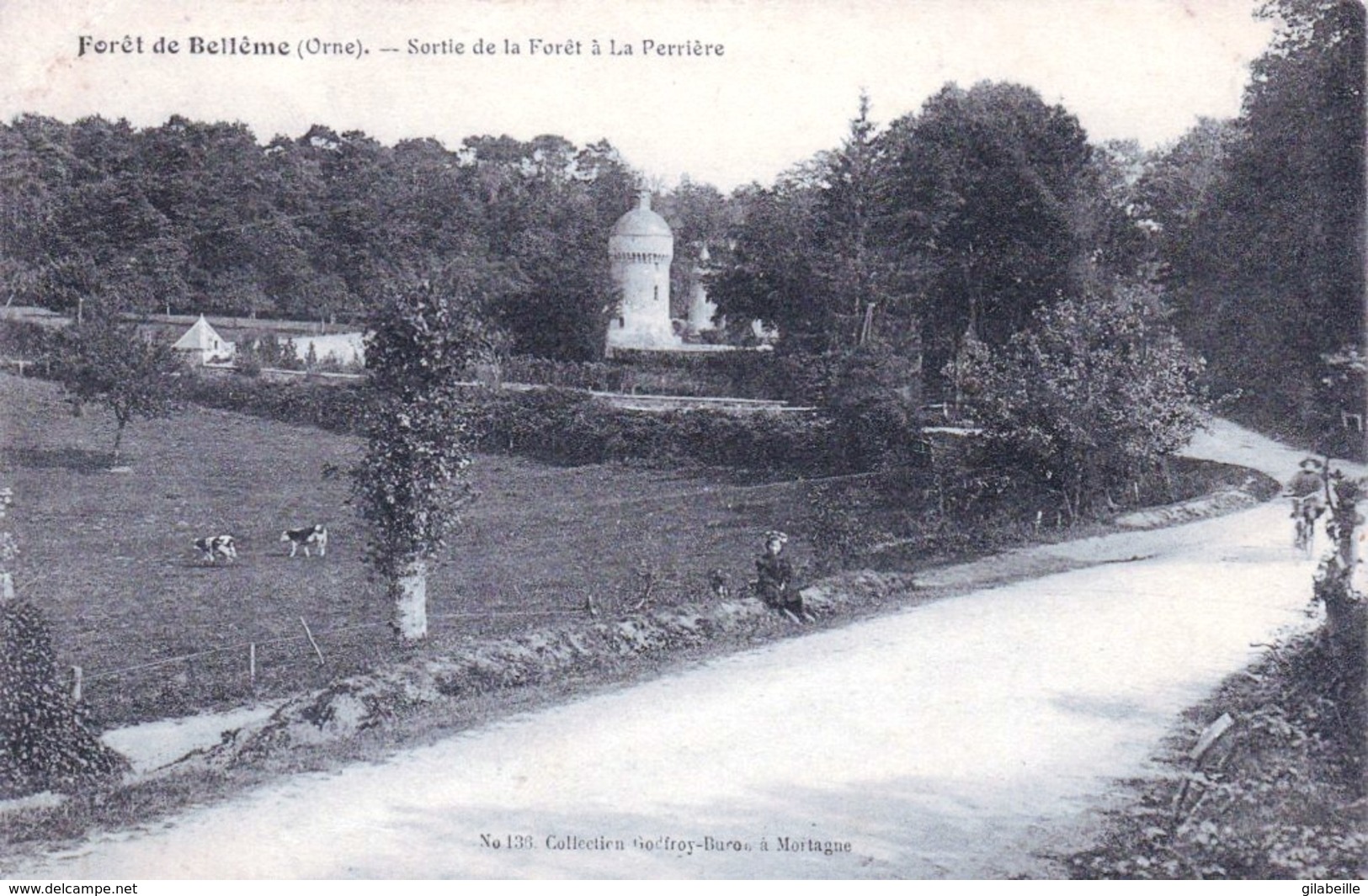 61 - Foret De Belleme  ( Orne ) Sortie De La Foret A La Perriere - Autres & Non Classés