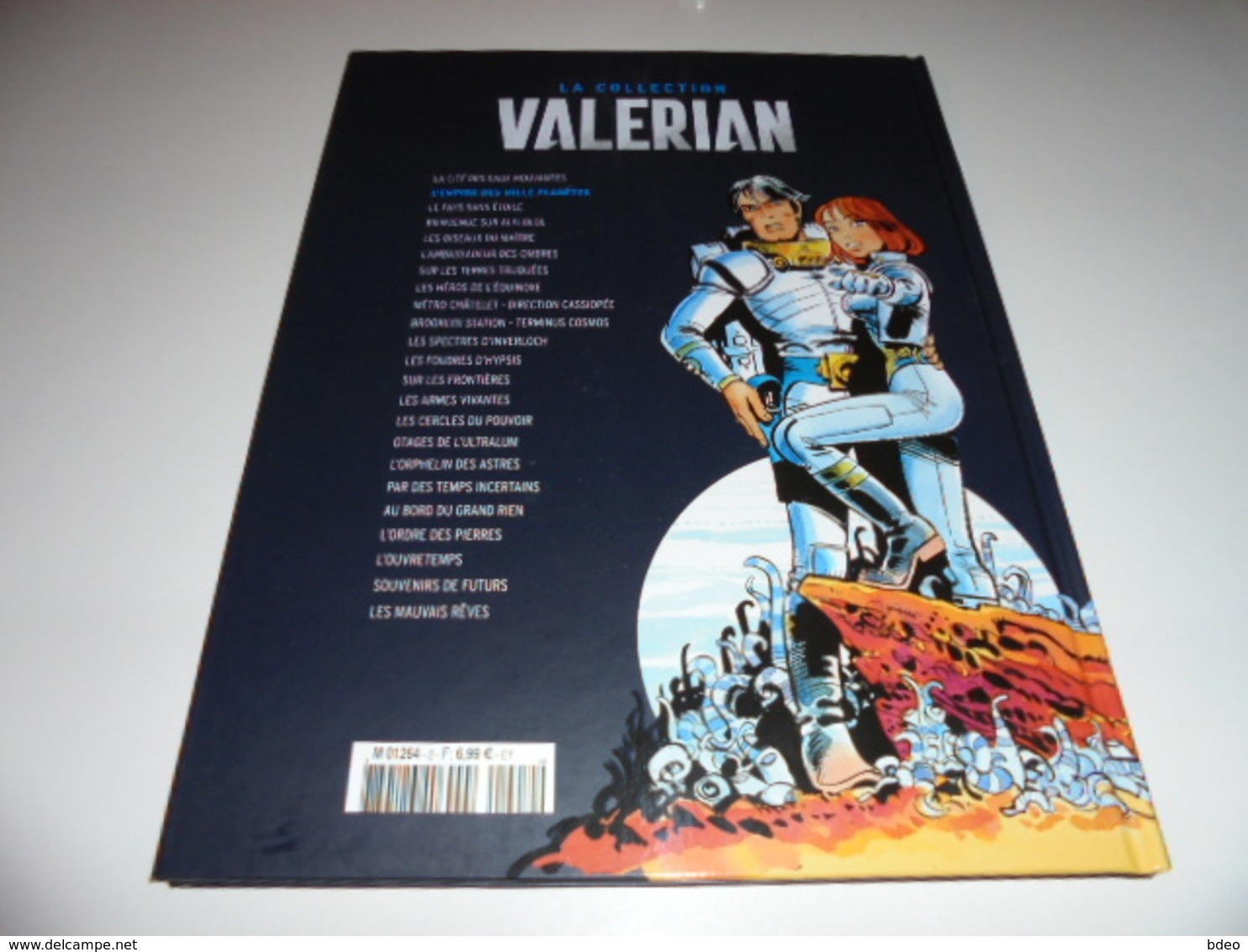 VALERIEN LA COLLECTION TOME 2/ L'EMPIRE DES MILLE PLANETES/ TBE - Valérian