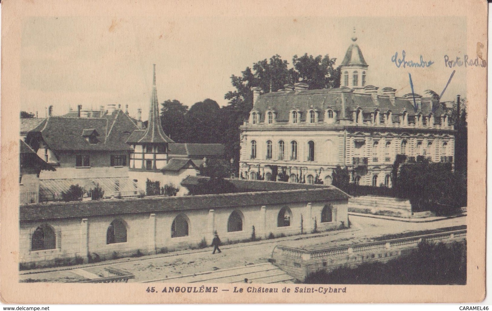 CPA - 45. ANGOULEME - Le Château De ST CYBARD - Angouleme