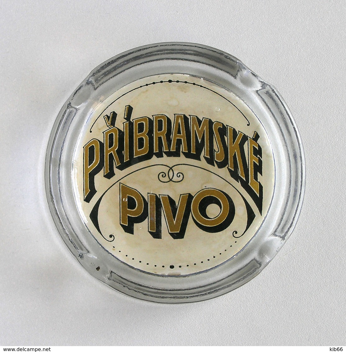 Ancien Cendrier Publicitaire Brasserie Tchèque, Popelník Pribramské Pivo, Bière - Cendriers