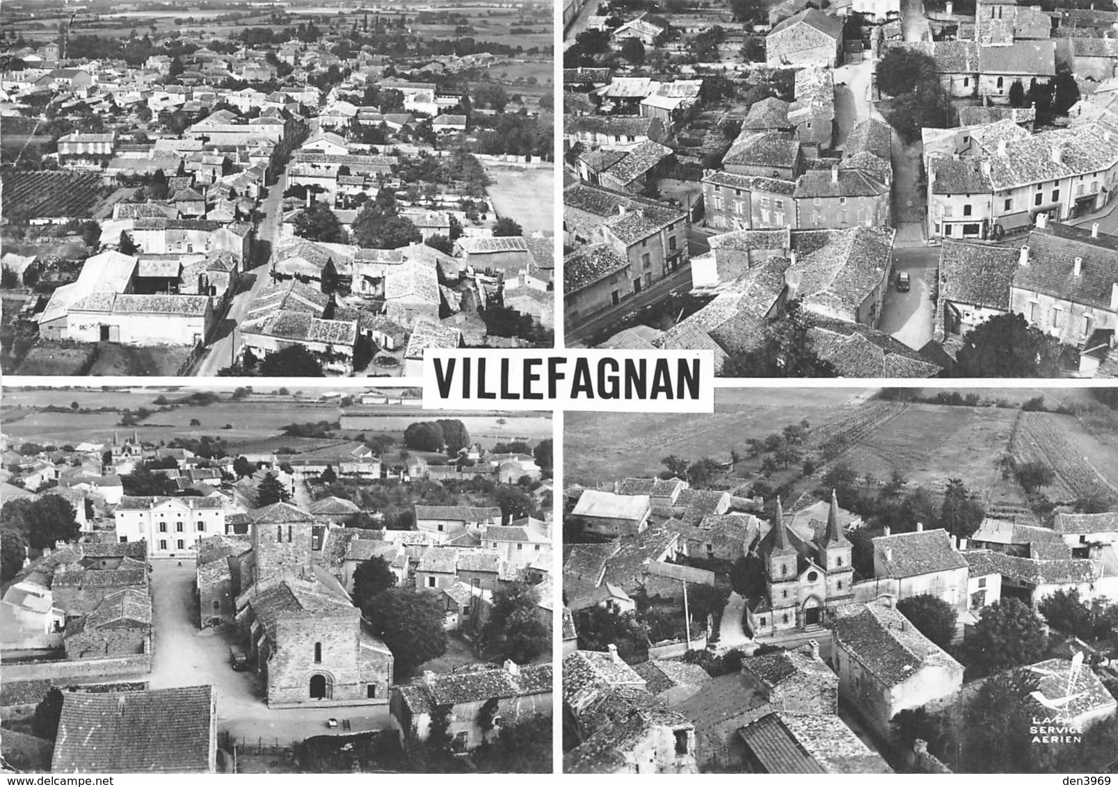 VILLEFAGNAN - Vue Générale - L'Eglise - Le Temple - Villefagnan