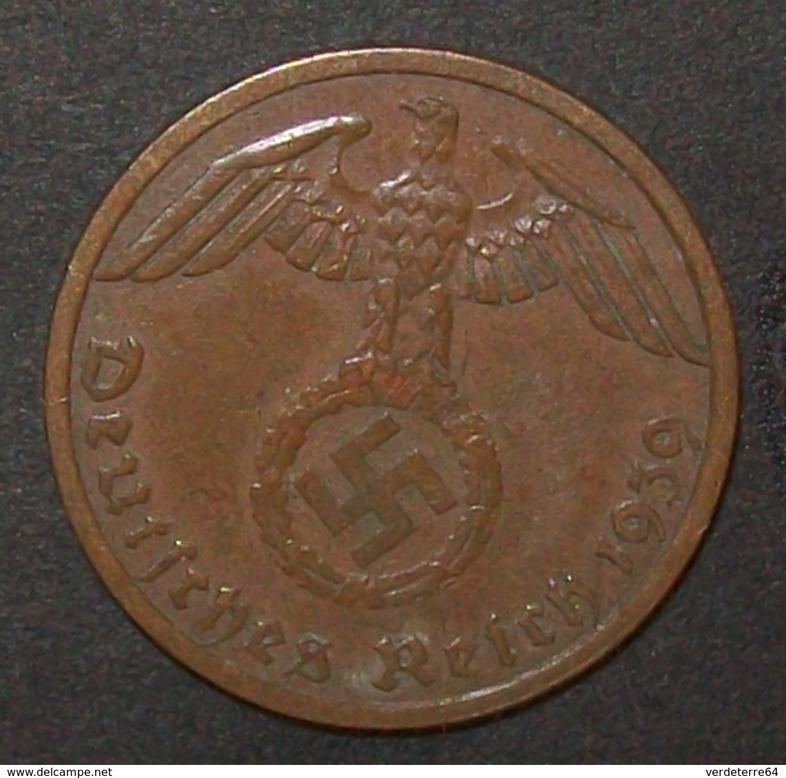 N°3 1 REICHSPFENNIG 1939 A - 1 Reichspfennig