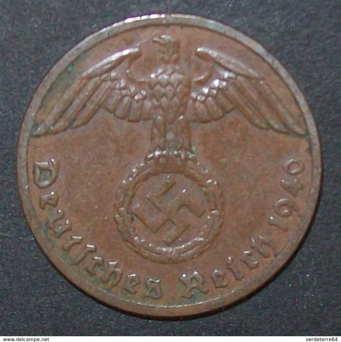 N°4 1 REICHSPFENNIG 1940 F - 1 Reichspfennig