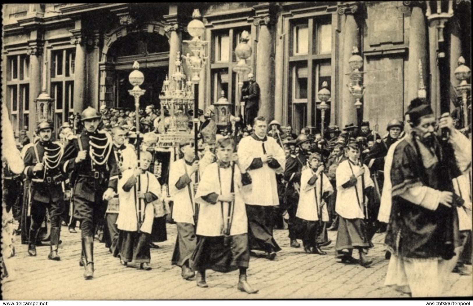 Cp Bruges Brügge Flandern Westflandern, Procession Du Saint Sang - Autres & Non Classés