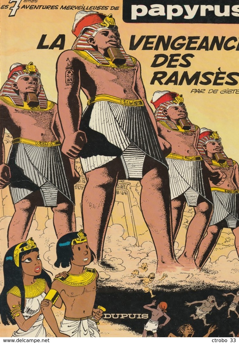 PAPYRUS - LA VENGEANCE DES RAMSES - Edition Originale 1984 - Papyrus