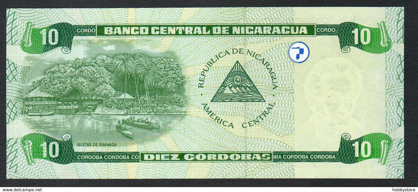 Nicaragua 10 Cordobas 2002 UNC - Nicaragua