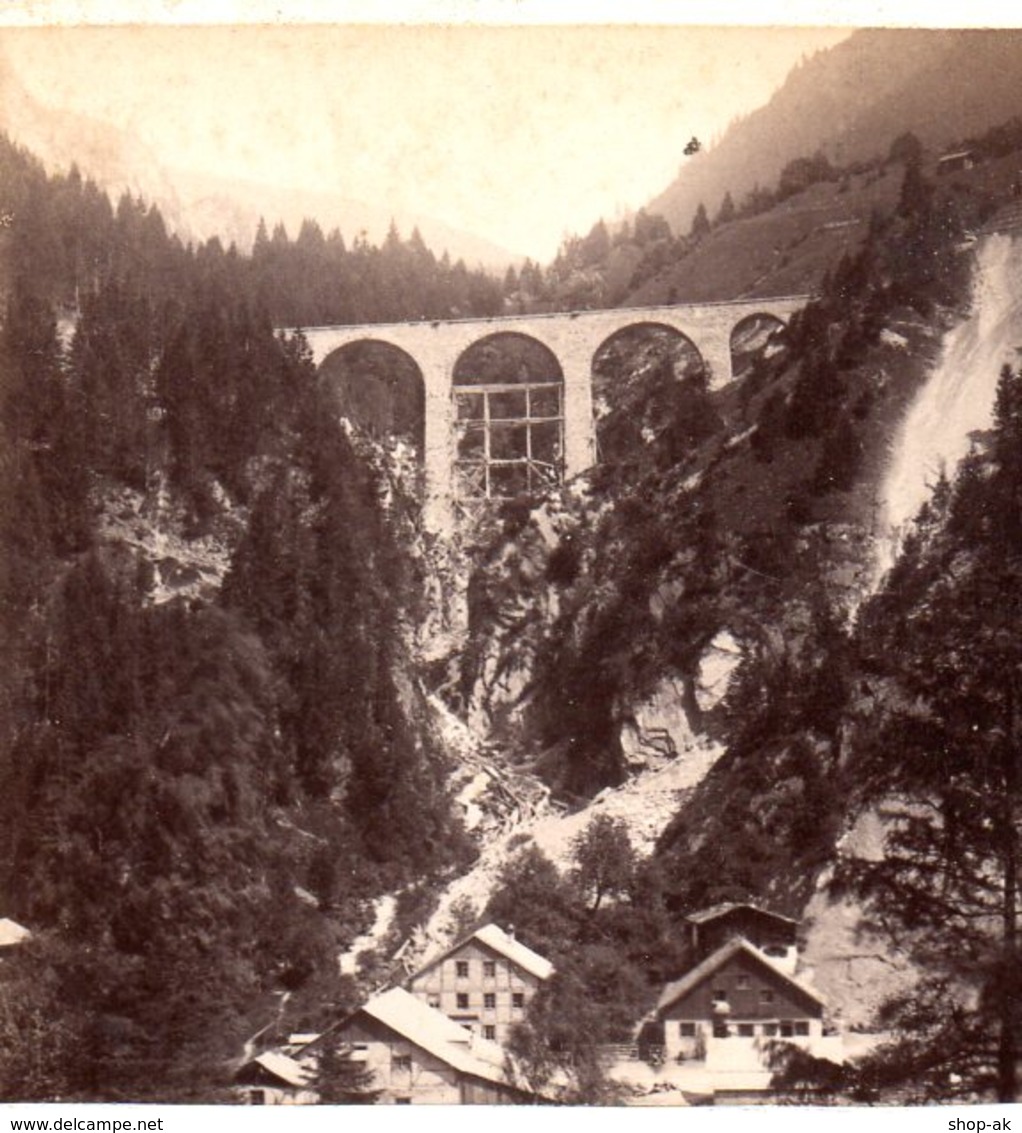 AK-1865/ Smid-Tobel Bei Dalaas  Vorarlberg  Stereofoto V Alois Beer ~ 1900 - Stereo-Photographie