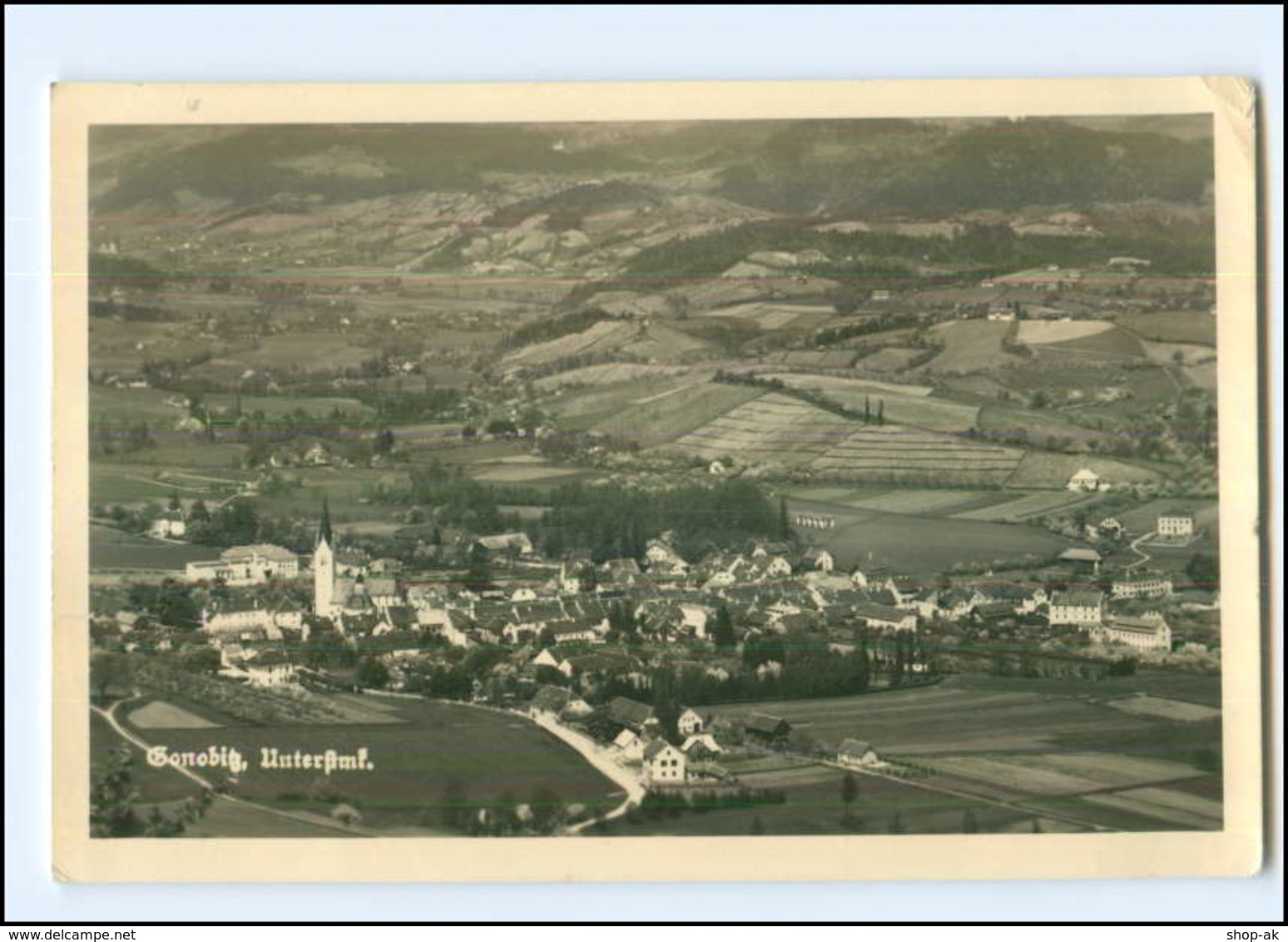 U5711/ Gonobitz Unterstm. Foto AK 1941 - Sonstige & Ohne Zuordnung