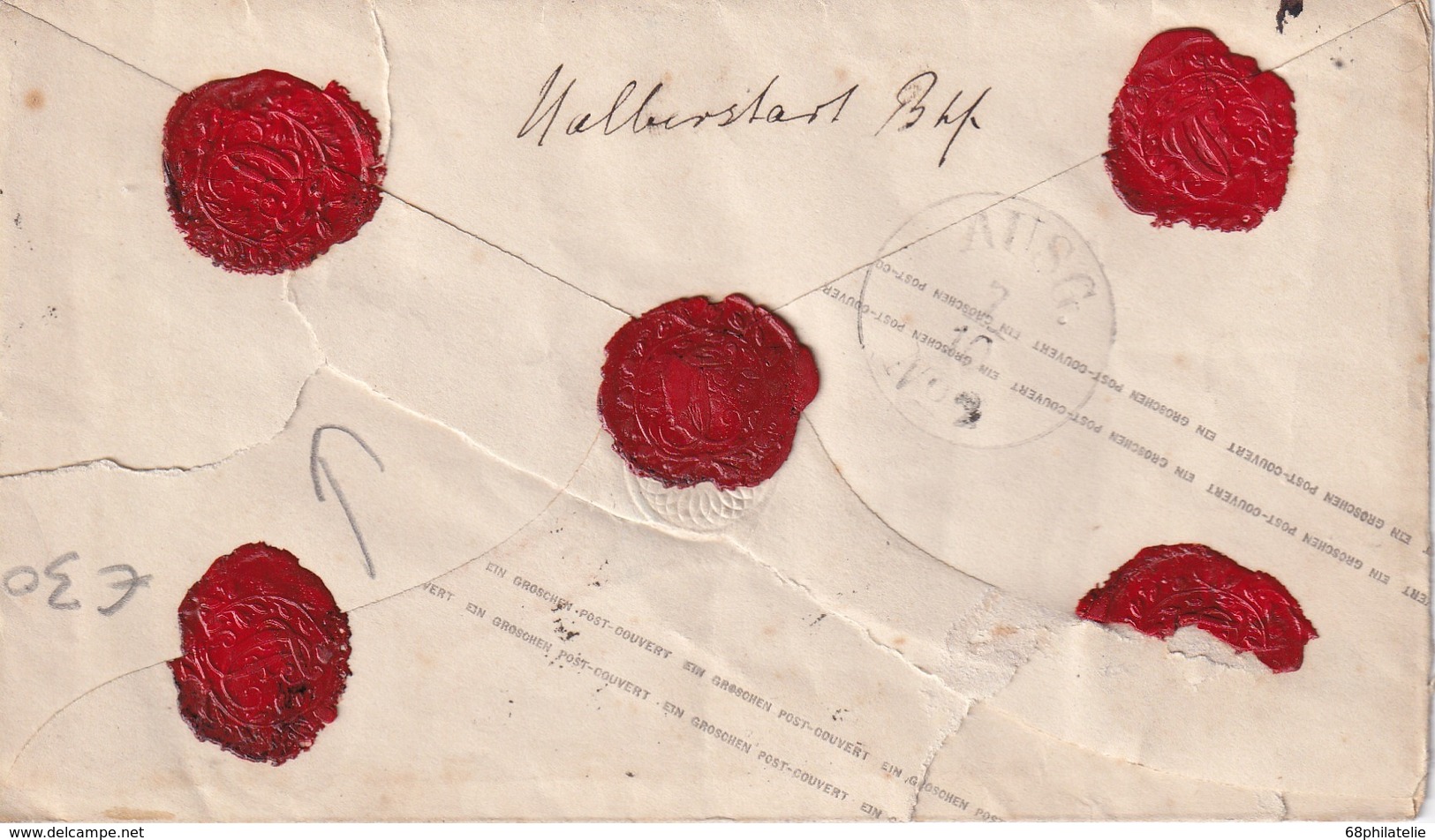 NORDDEUTSCHER BUND 1871   ENTIER POSTAL/GANZSACHE/POSTAL STATIONERY   LETTRE   DE BERLIN - Altri & Non Classificati