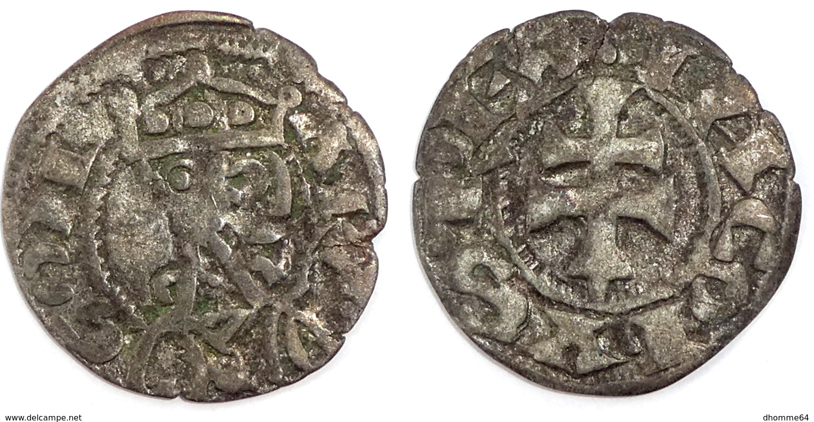 ESPANA - Aragon - Jaime I [1238-1276] - Dinero. - Monnaies Provinciales
