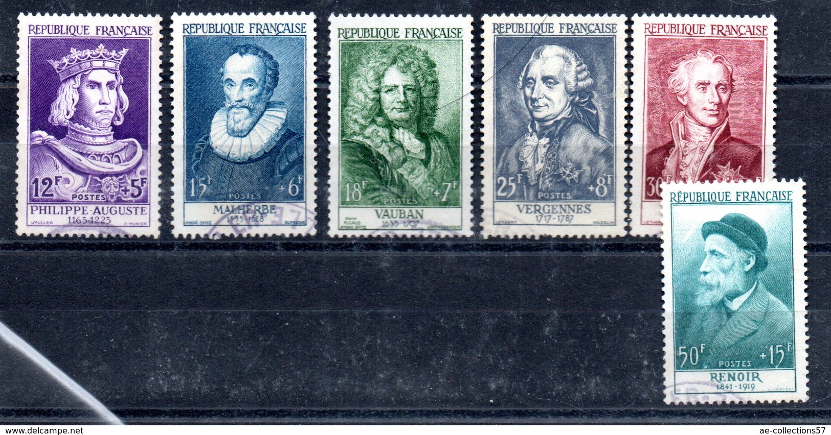 Série N 1027 à 1032 / Oblitérés  / Côte 145 € - Used Stamps