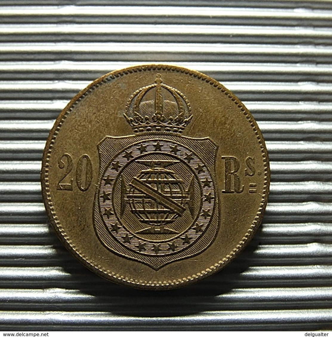 Brazil 20 Reis 1869 - Brésil