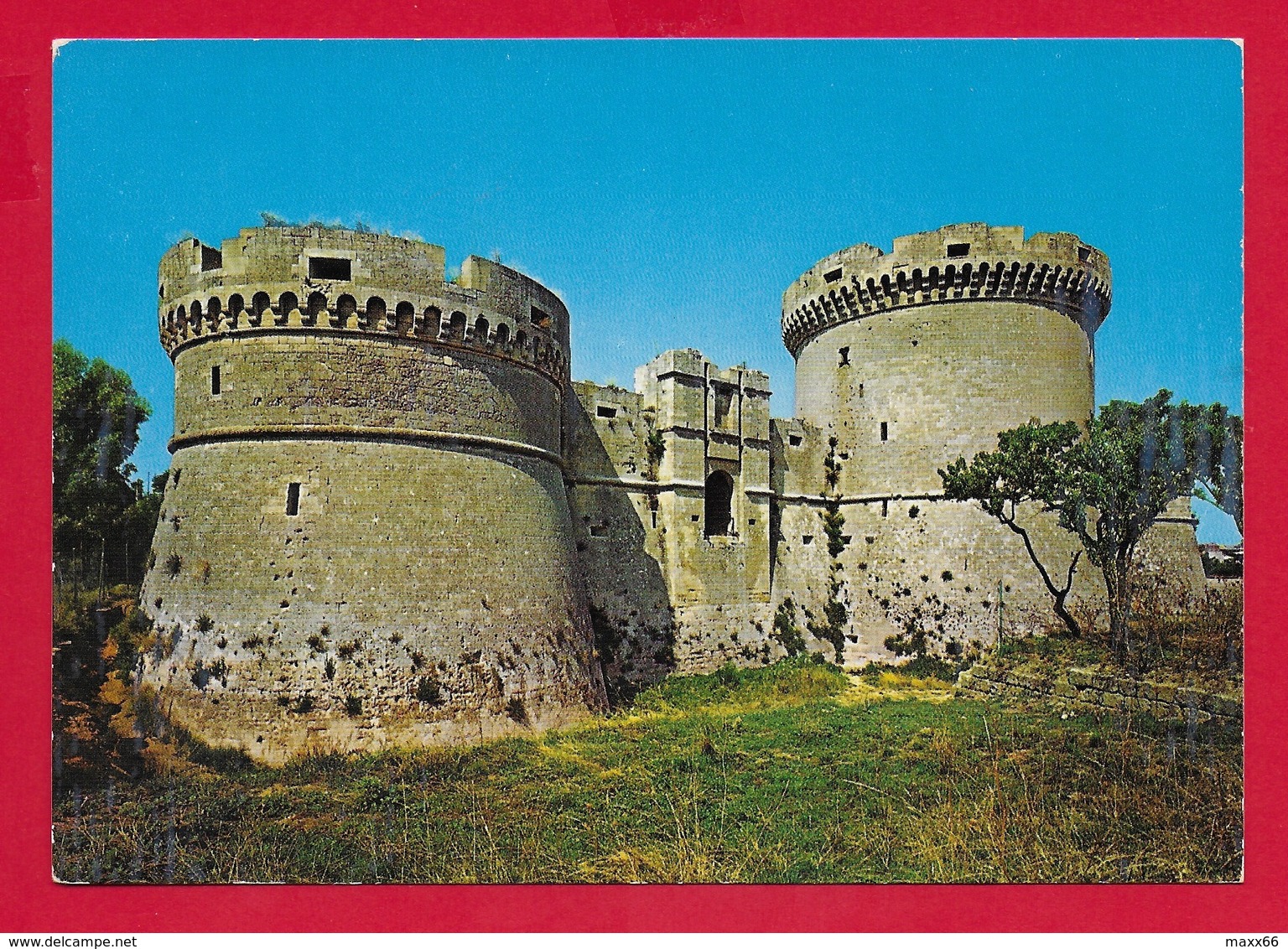 CARTOLINA NV ITALIA - MATERA - Castello Tramontana - 10 X 15 - Matera