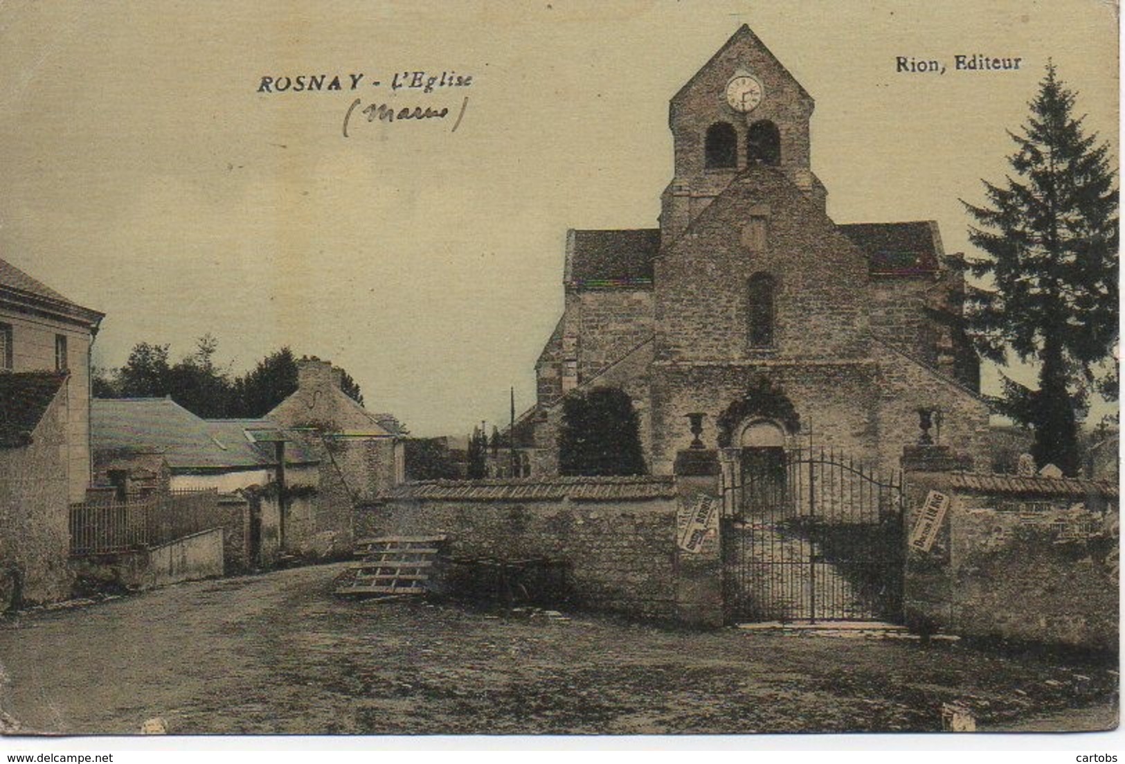 51 ROSNAY  L'Eglise - Autres & Non Classés