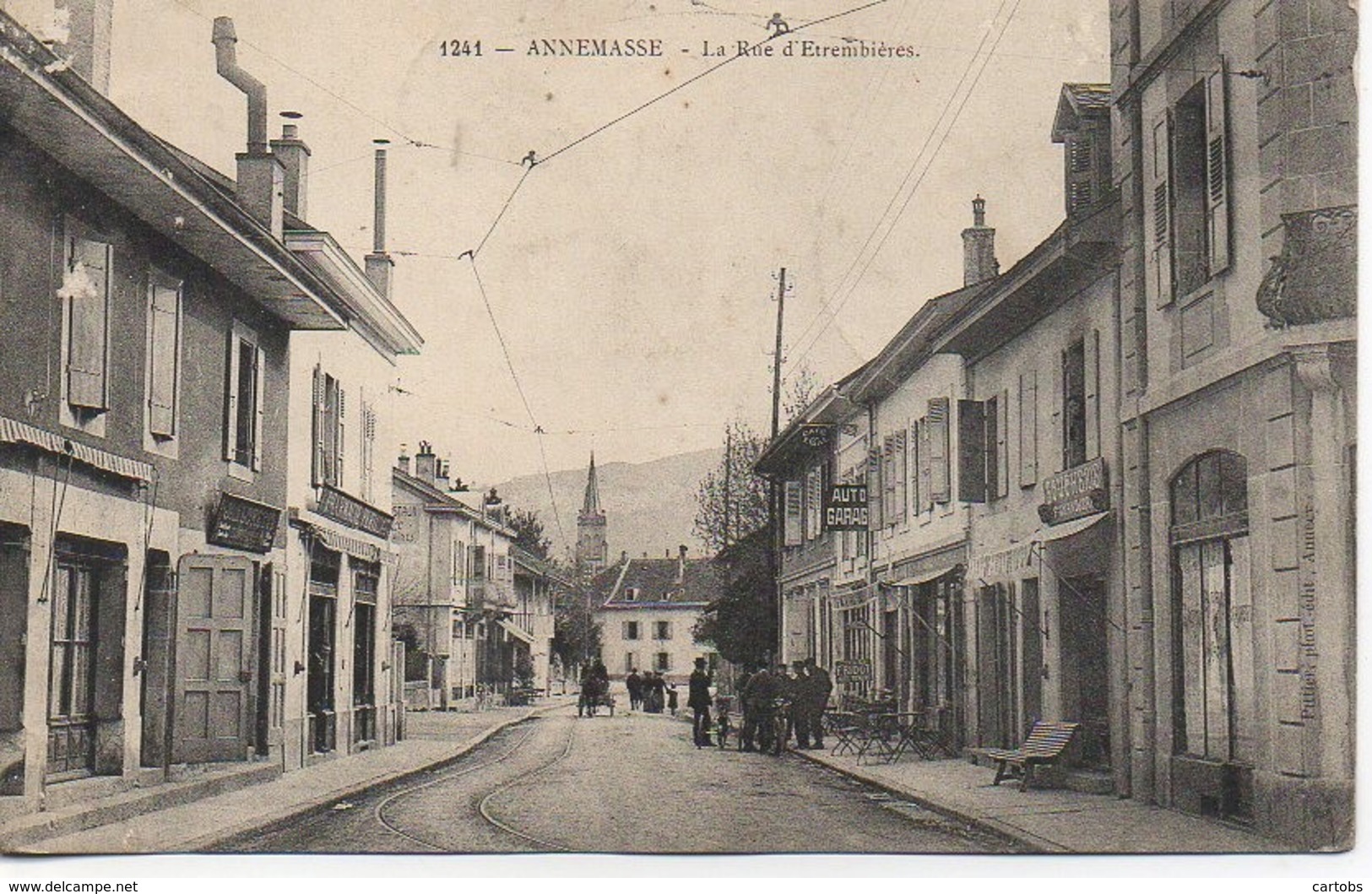 74 ANNEMASSE  La Rue D'Etrembières - Annemasse