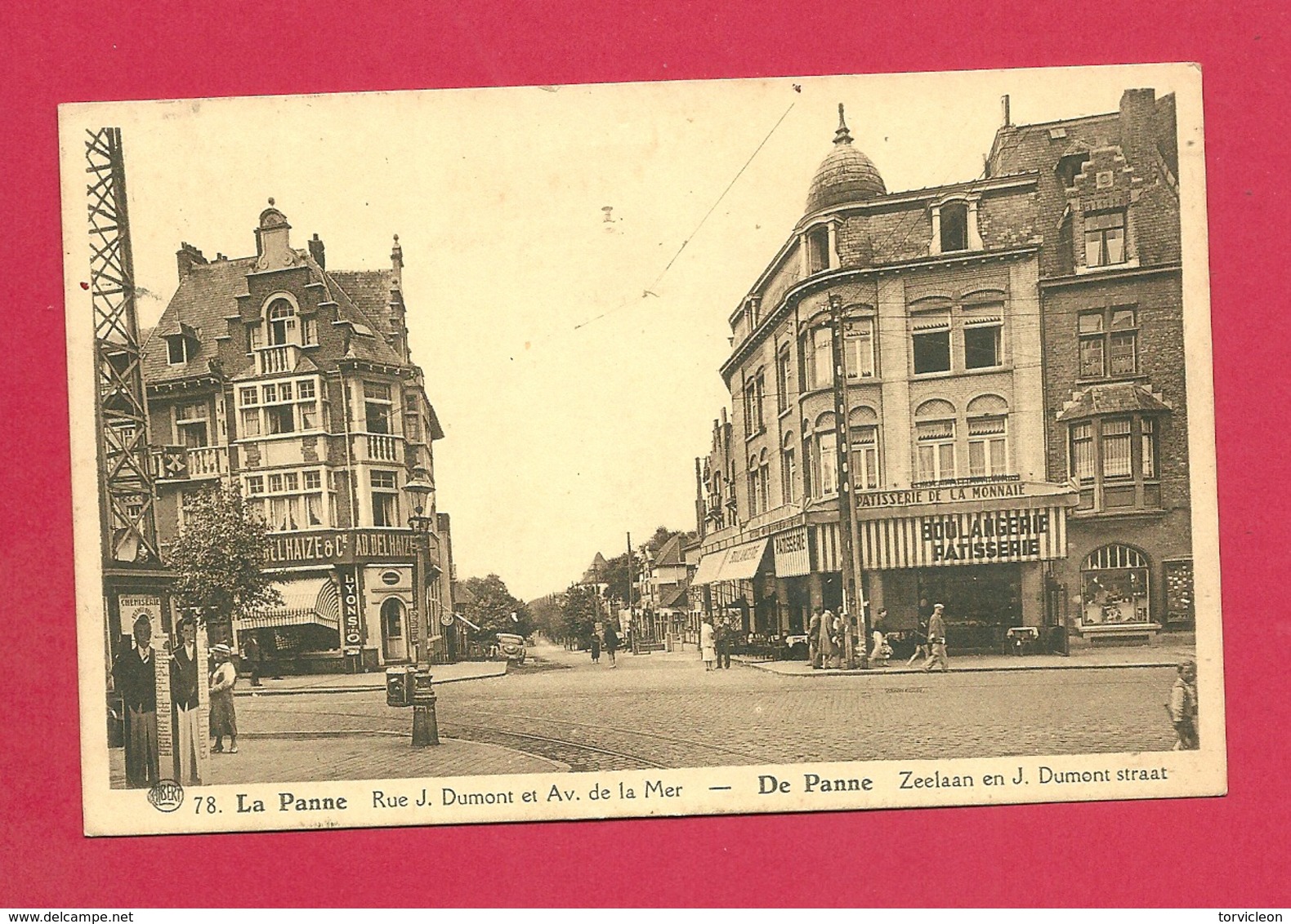 C.P. De Panne =  Zeelaan  En Dumont Straat - De Panne