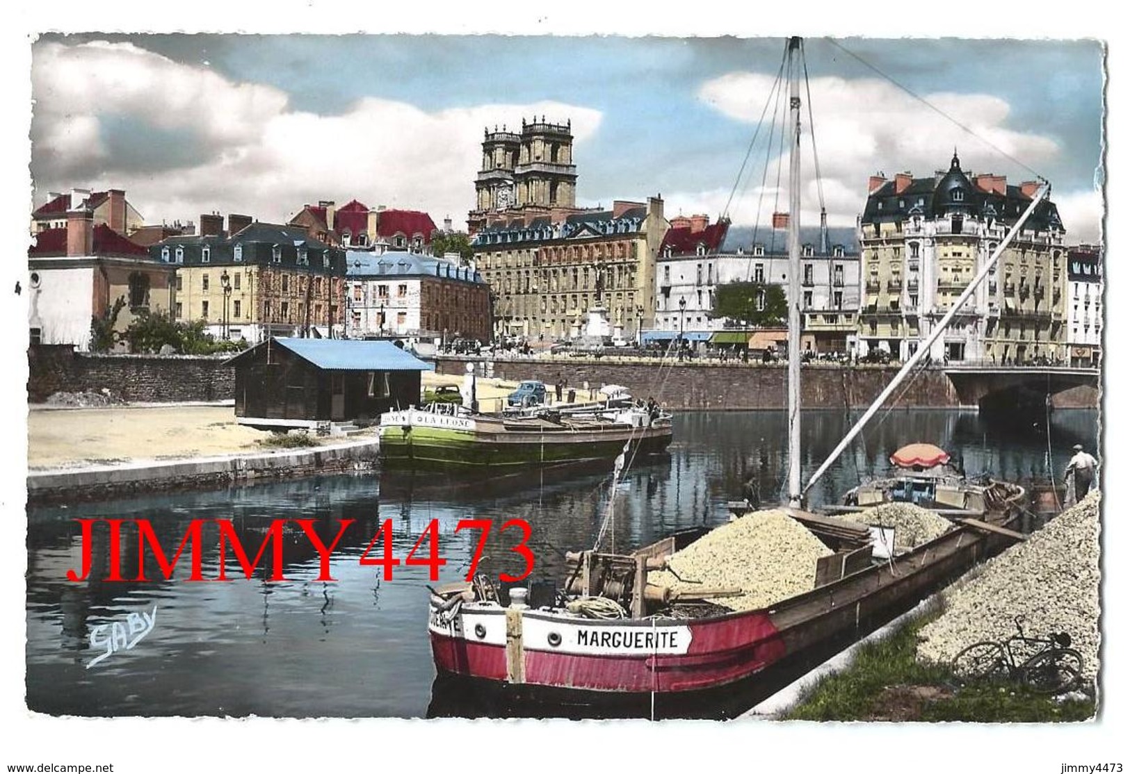 CPSM Dentelées - Le Port Et Le Quartier De La Mission En 1954 - RENNES 35 Ille Et Vilaine - N° 72  Edit Artaud - Rennes