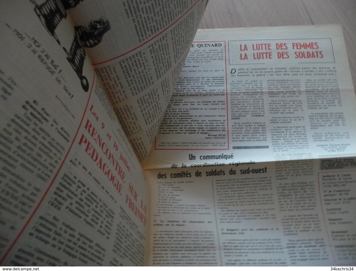 Journal Larzac Défense Du Larzac Gardarem  Lo Larzac N°22 Mai 1977 - Languedoc-Roussillon